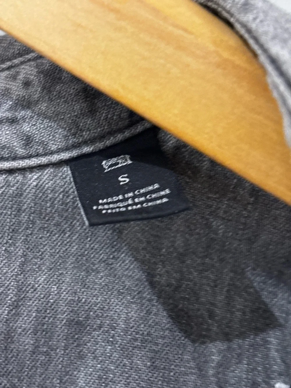 Scotch & Soda Grey Embroidered Shirt, size S - Picture 6 of 15